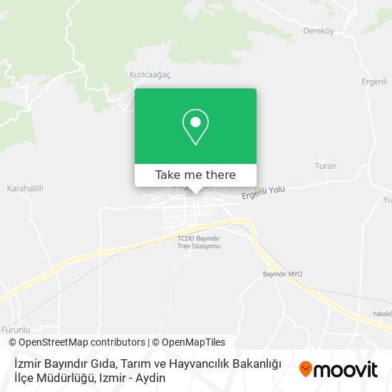 İzmir Bayındır Gıda, Tarım ve Hayvancılık Bakanlığı İlçe Müdürlüğü map