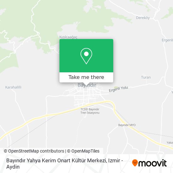 Bayındır Yahya Kerim Onart Kültür Merkezi map