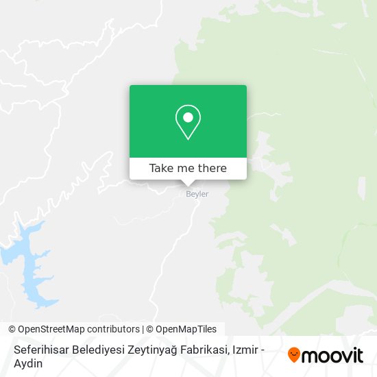 Seferihisar Belediyesi Zeytinyağ Fabrikasi map