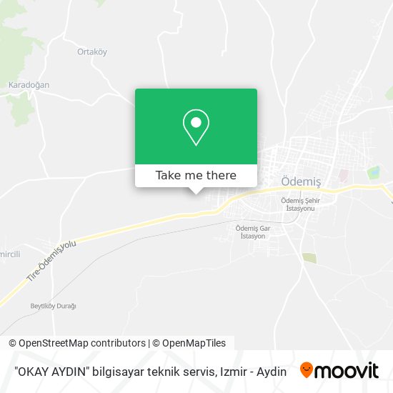 "OKAY AYDIN" bilgisayar teknik servis map