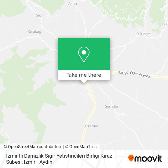 Izmir Ili Damizlik Sigir Yetistiricileri Birligi Kiraz Subesi map
