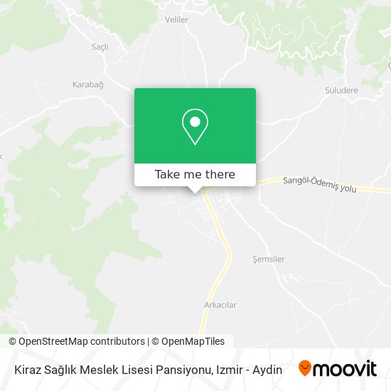 Kiraz Sağlık Meslek Lisesi Pansiyonu map