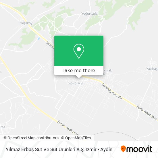 Yılmaz Erbaş Süt Ve Süt Ürünleri A.Ş map