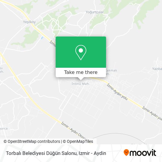 Torbalı Belediyesi Düğün Salonu map