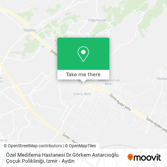 Özel Medifema Hastanesi Dr.Görkem Astarcıoğlu Çoçuk Polikliniği map