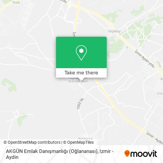 AKGÜN Emlak Danışmanlığı (Oğlananası) map