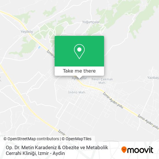 Op. Dr. Metin Karadeniz & Obezite ve Metabolik Cerrahi Kliniği map
