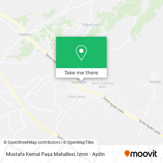 Mustafa Kemal Paşa Mahallesi map