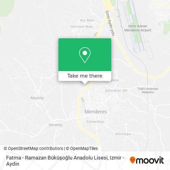 Fatma - Ramazan Büküşoğlu Anadolu Lisesi map