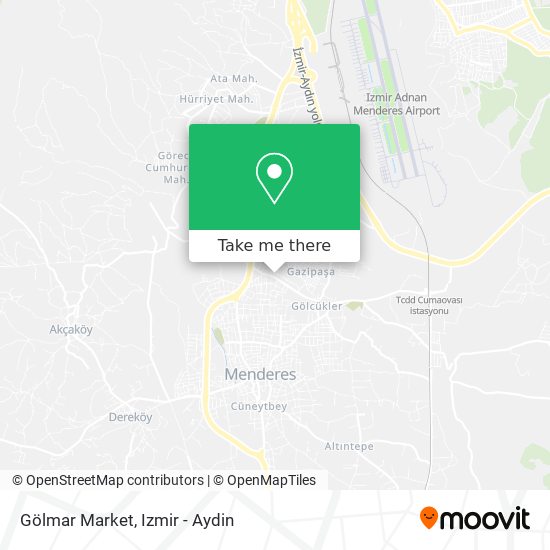 Gölmar Market map
