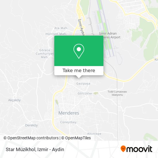 Star Müzikhol map