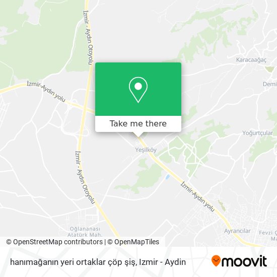 hanımağanın yeri ortaklar çöp şiş map