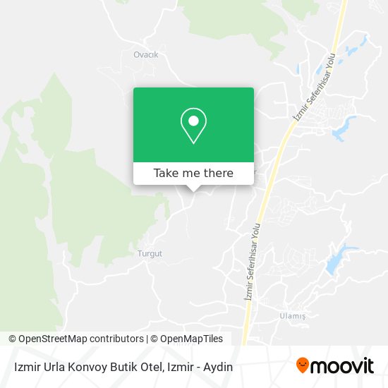 Izmir Urla Konvoy Butik Otel map