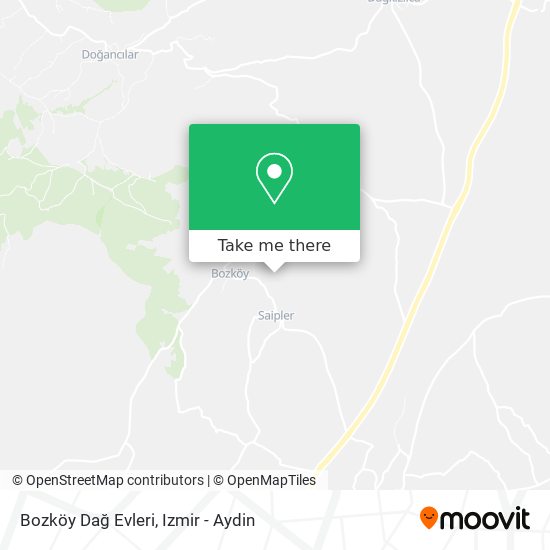 Bozköy Dağ Evleri map