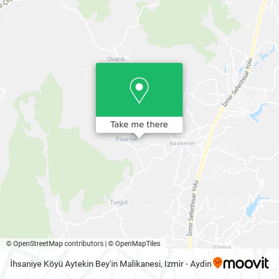 İhsaniye Köyü Aytekin Bey'in Malikanesi map