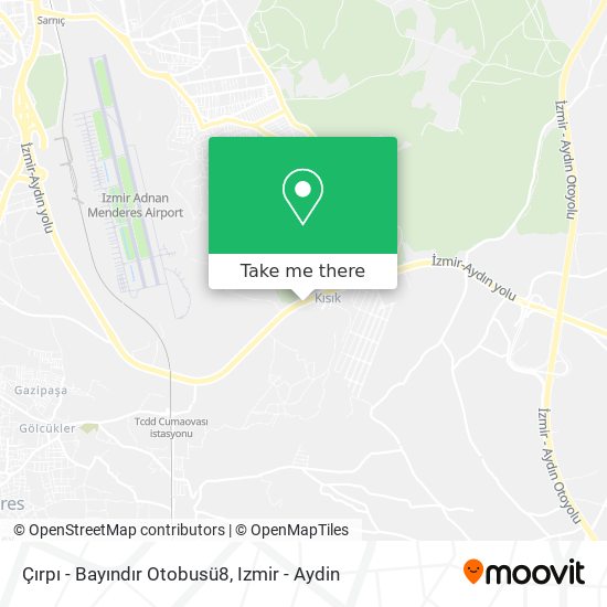 Çırpı - Bayındır Otobusü8 map