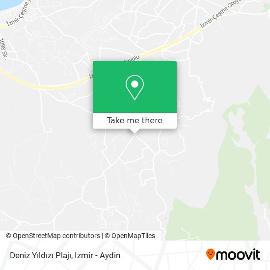 Deniz Yıldızı Plajı map