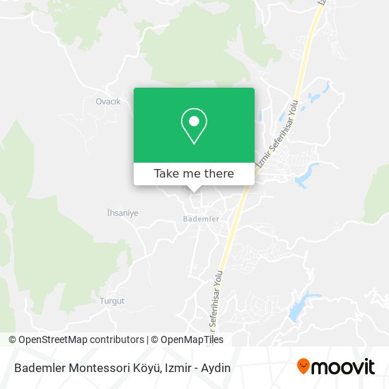 Bademler Montessori Köyü map