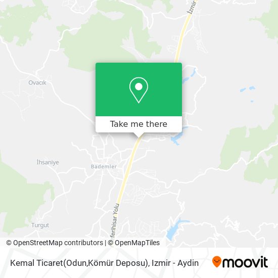 Kemal Ticaret(Odun,Kömür Deposu) map