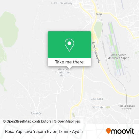 Resa Yapı Liva Yaşam Evleri map