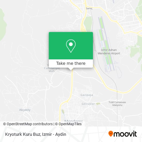 Kryoturk Kuru Buz map