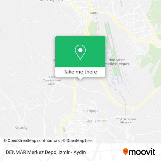 DENMAR Merkez Depo map