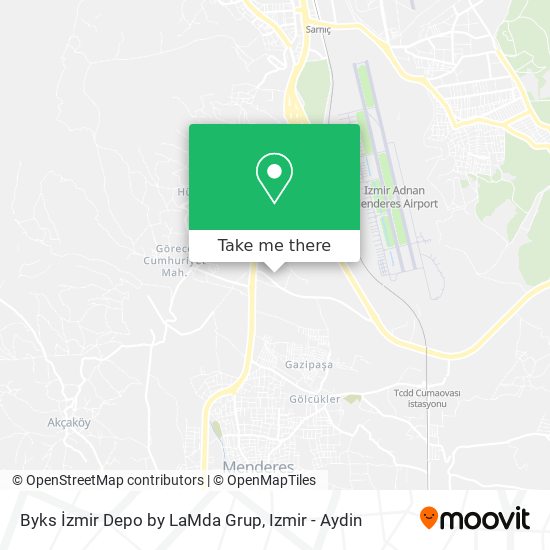 Byks İzmir Depo by LaMda Grup map