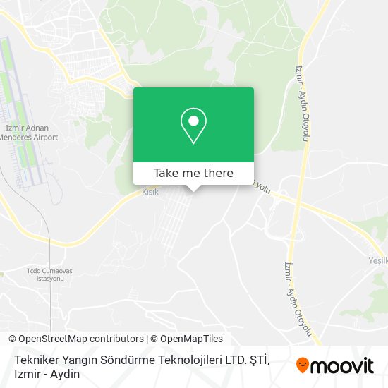 Tekniker Yangın Söndürme Teknolojileri LTD. ŞTİ map