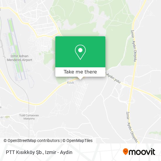 PTT Kısıkköy Şb. map