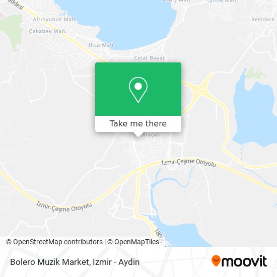 Bolero Muzik Market map
