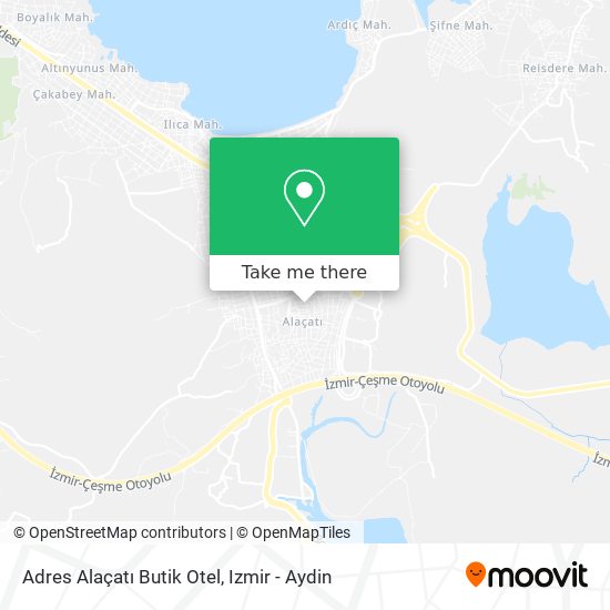 Adres Alaçatı Butik Otel map