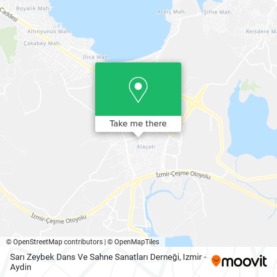 Sarı Zeybek Dans Ve Sahne Sanatları Derneği map