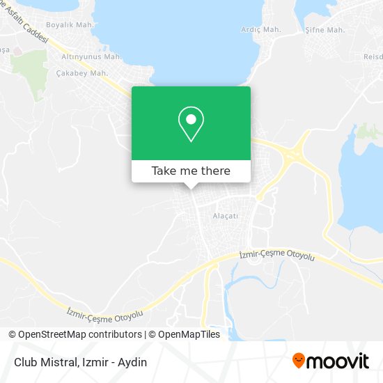 Club Mistral map
