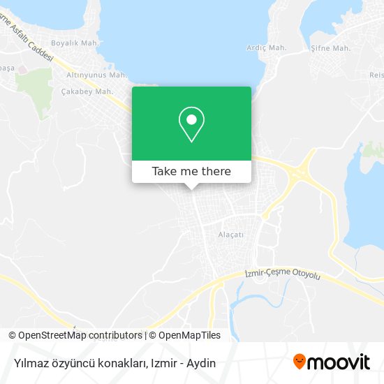 Yılmaz özyüncü konakları map