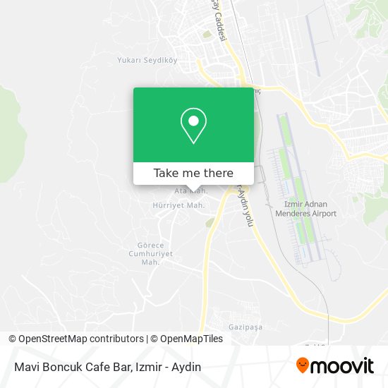 Mavi Boncuk Cafe Bar map