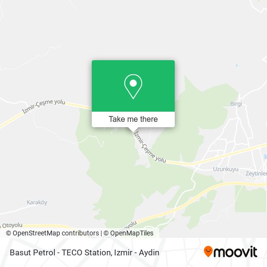 Basut Petrol - TECO Station map