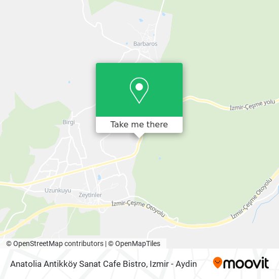 Anatolia Antikköy Sanat Cafe Bistro map