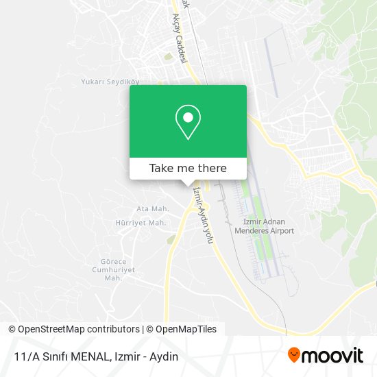11/A Sınıfı MENAL map