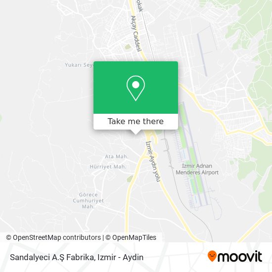 Sandalyeci A.Ş Fabrika map
