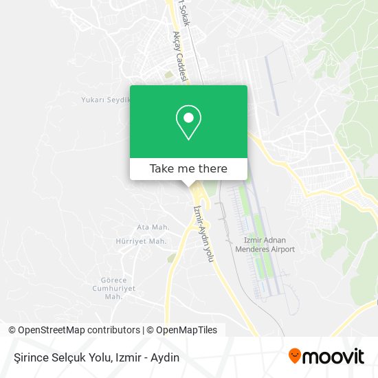 Şirince Selçuk Yolu map