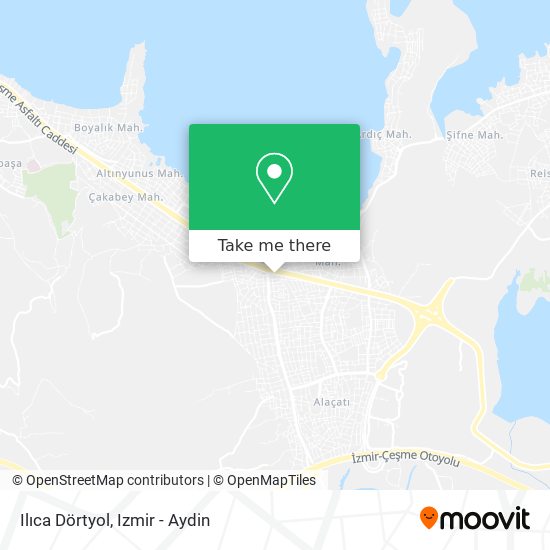 Ilıca Dörtyol map