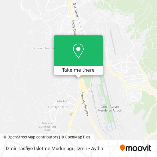 İzmir Tasfiye İşletme Müdürlüğü map