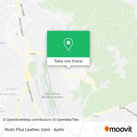 Rodo Plus Leather map