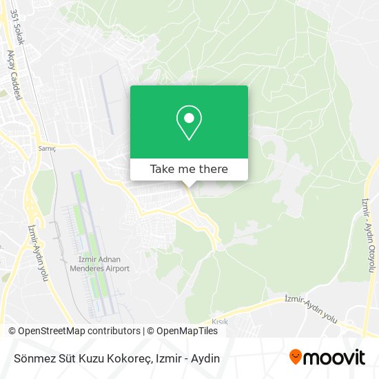 Sönmez Süt Kuzu Kokoreç map