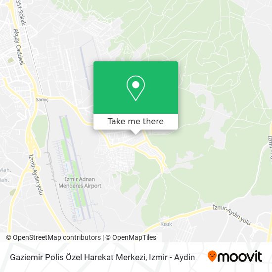 Gaziemir Polis Özel Harekat Merkezi map