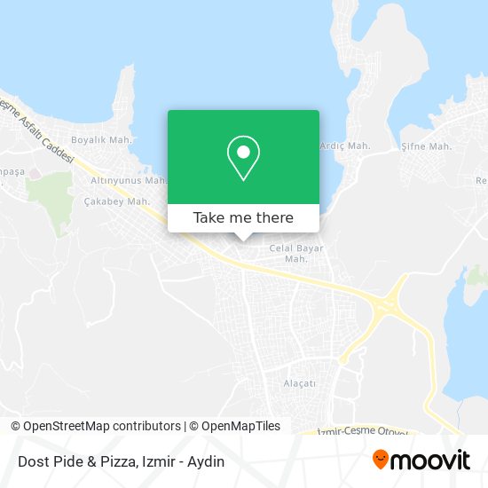 Dost Pide & Pizza map