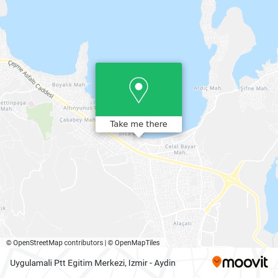 Uygulamali Ptt Egitim Merkezi map