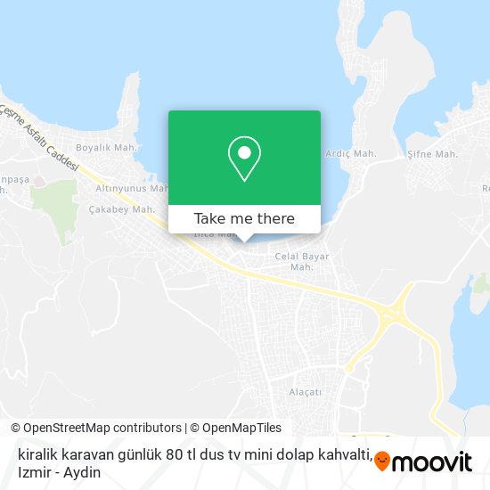 kiralik  karavan günlük 80 tl dus tv mini dolap kahvalti map