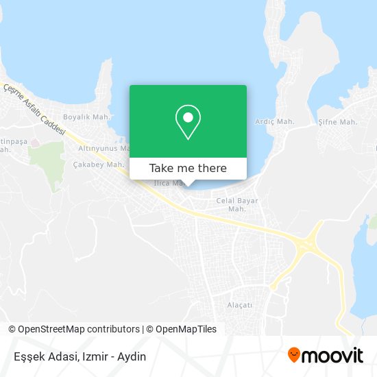 Eşşek Adasi map
