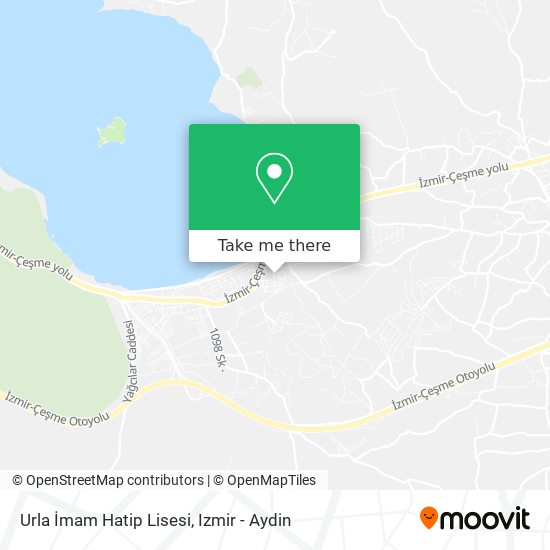 Urla İmam Hatip Lisesi map